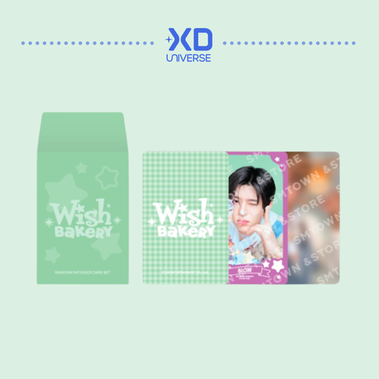 NCT WISH 2026 Pop-Up 'WISH BAKERY' Official MD Random Patissier Card Set