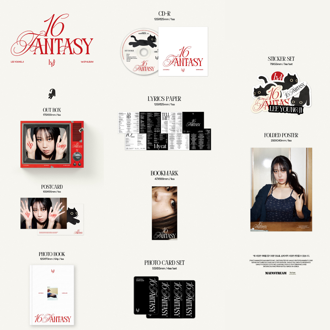 LEE YOUNG JI 16 FANTASY - PHOTOBOOK