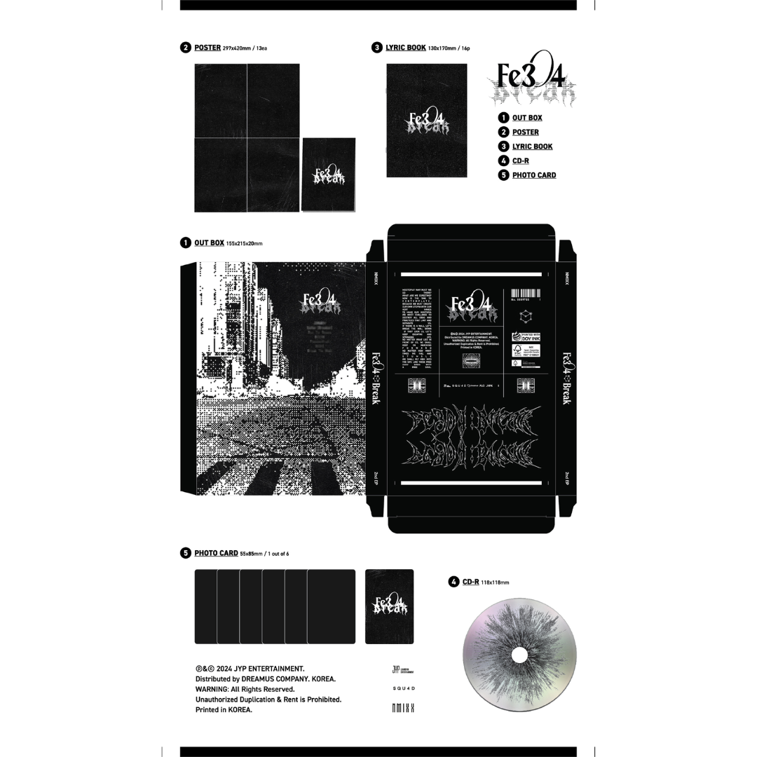 NMIXX - 2nd EP Album [Fe3O4: BREAK] (Poster Ver.)