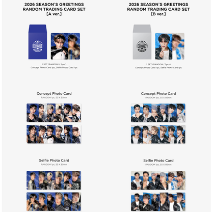 2026 NCT 127 SEASON'S GREETINGS MD RANDOM TRADING CARD