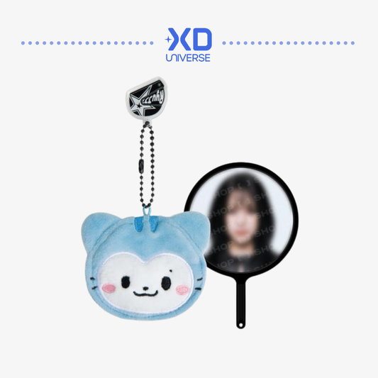 ITZY 3RD WORLD TOUR <TUNNEL VISION> in SEOUL OFFICIAL MERCH - TWINZY PLUSH MINI PICKET KEYRING