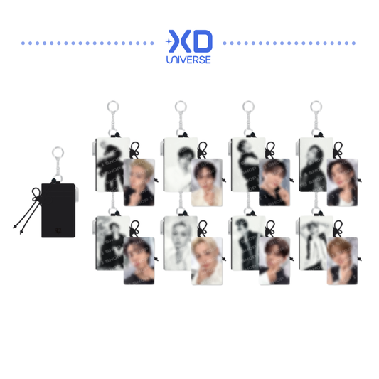 [PREORDER DEADLINE 3/8] Stray Kids World Tour <RUN IT SEOUL> Official Merch - CARD HOLDER KEYRING