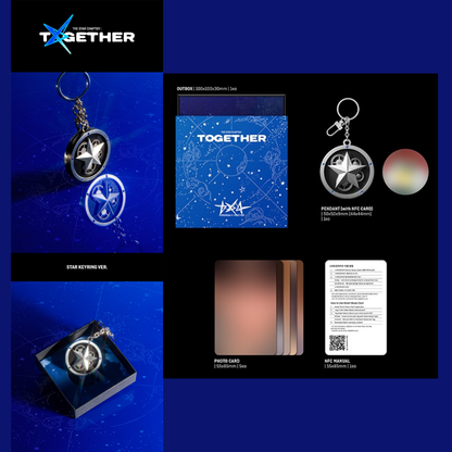 [KTOWN4U POB] TXT 3rd Album - The Star Chapter: TOGETHER - Star Keyring ver
