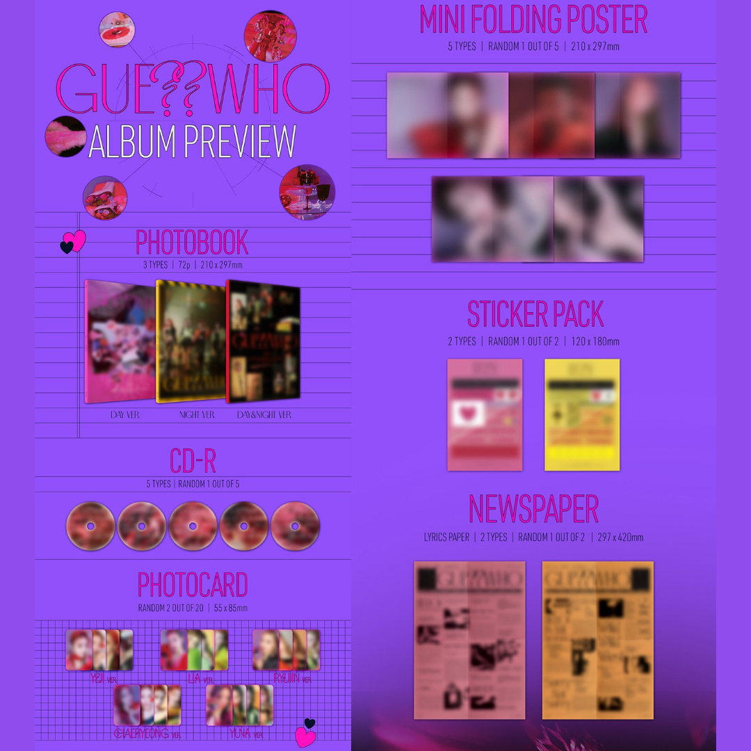 ITZY 4th Mini Album [GUESS WHO]