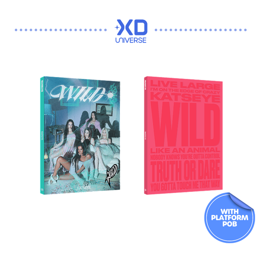 [PREORDER DEADLINE 21/7] KATSEYE 3rd EP 'WILD' - STANDARD