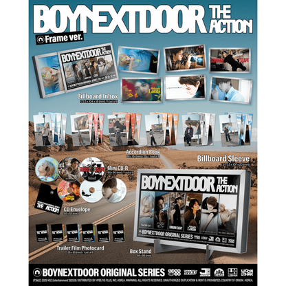 BOYNEXTDOOR 5th EP [The Action] - Frame ver.