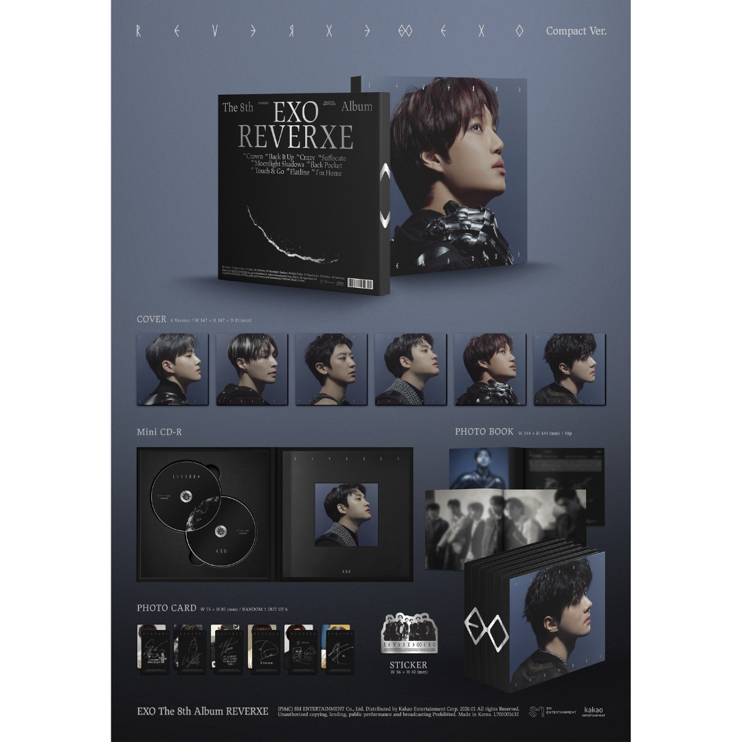 [POB] EXO The 8th Album [REVERXE] - Compact Ver.