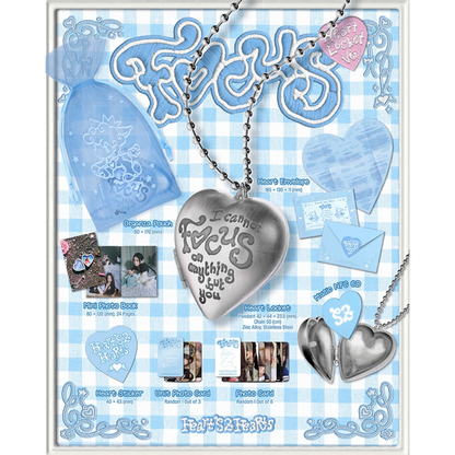 HEARTS2HEARTS  1ST MINI ALBUM FOCUS - (Heart Locket Ver.) (Smart Album)