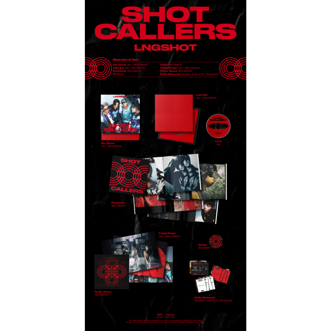 LNGSHOT - EP [SHOT CALLERS] - Standard ver.