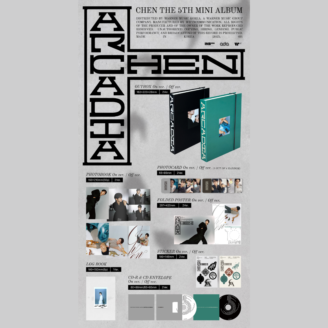 EXO CHEN The 5th Mini Album [Arcadia] (Photobook Ver.)