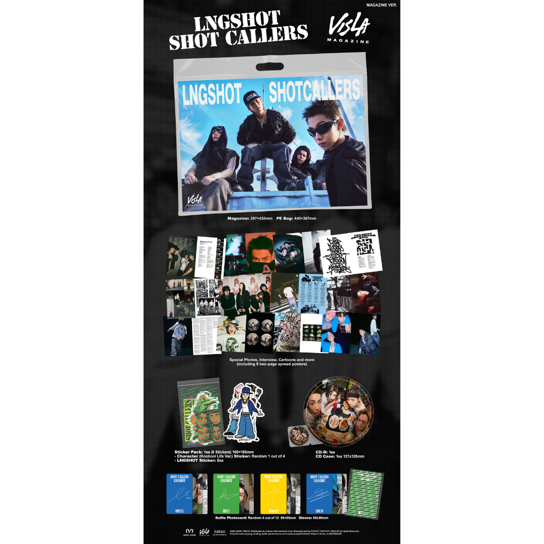 LNGSHOT - EP [SHOT CALLERS] - Magazine Ver.