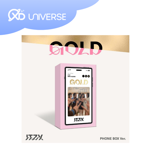 ITZY 9th Mini Album [GOLD] (Phone Box Ver.)