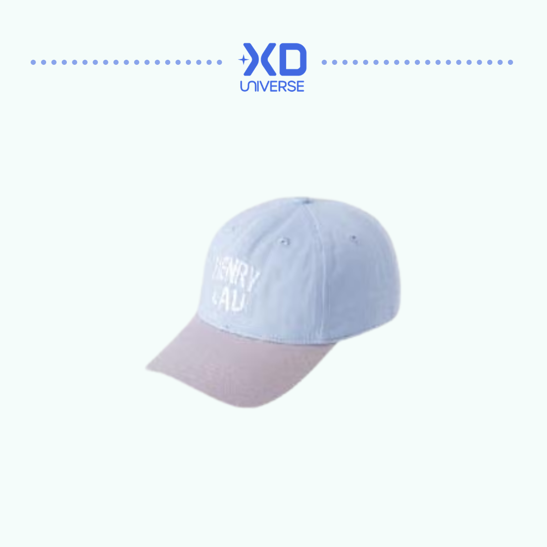 [PREORDER] HENRY [ENJOY THE SHOW] WORLD TOUR OFFICIAL MD - Color-Block Baseball Cap