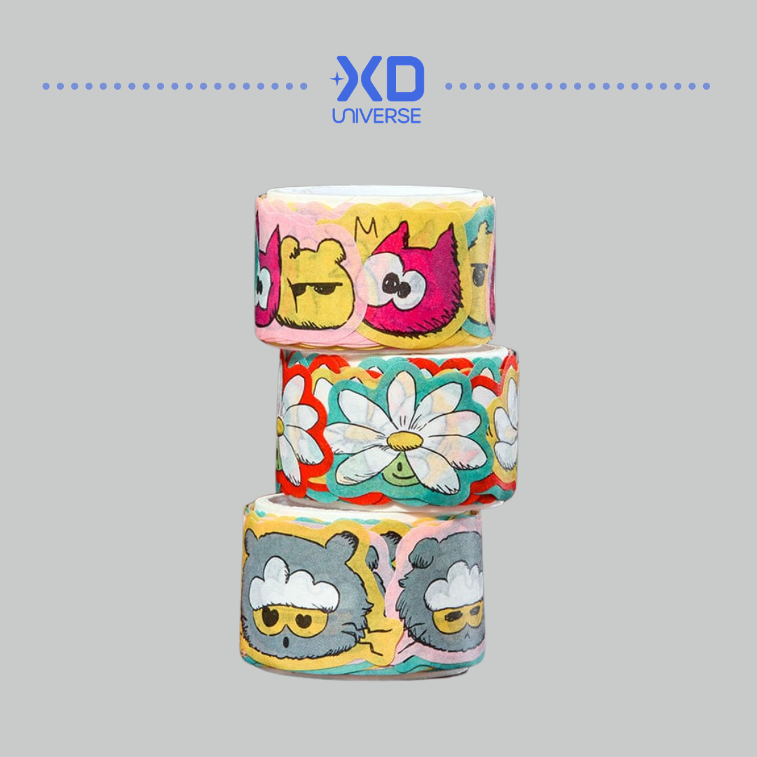 [PREORDER] GD G-DRAGON X ZO&FRIENDS [ZOAful Winter] Official MD - ROLL STICKER