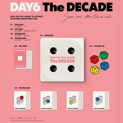 DAY6 4th Album THE DECADE - NEMO VER