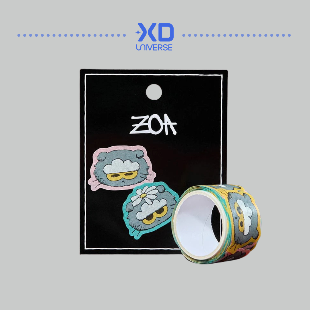 [PREORDER] GD G-DRAGON X ZO&FRIENDS [ZOAful Winter] Official MD - ROLL STICKER