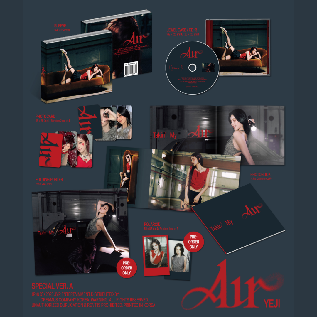 ITZY YEJI The 1st Mini Album [Air] (SPECIAL VER.)