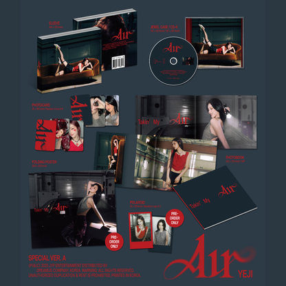 ITZY YEJI The 1st Mini Album [Air] (SPECIAL VER.)