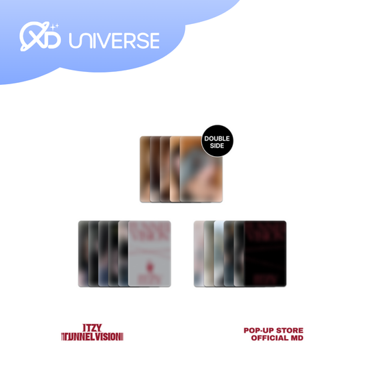 ITZY TUNNEL VISION Pop-Up Store Official MD Trading Card