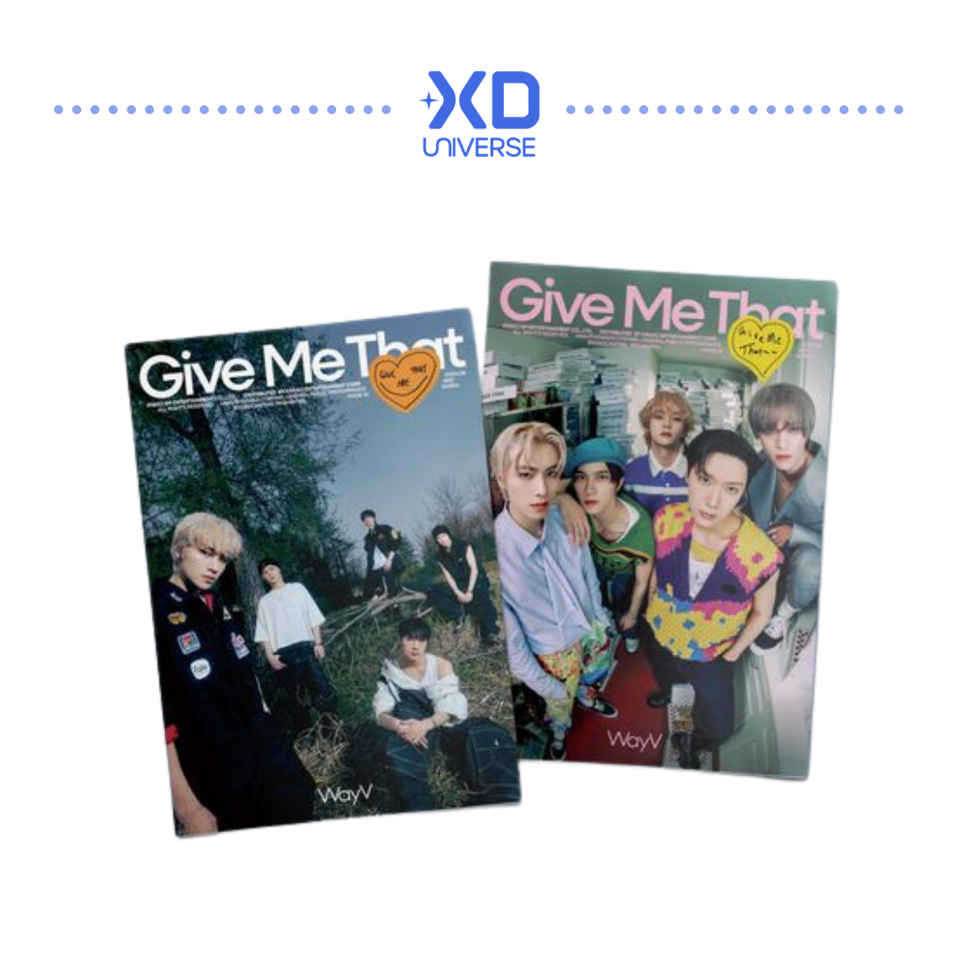 WayV - 5th Mini Album [Give Me That] (Photo Book Ver.) (Random Ver.)