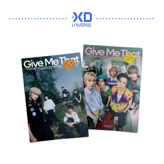 WayV - 5th Mini Album [Give Me That] (Photo Book Ver.) (Random Ver.)