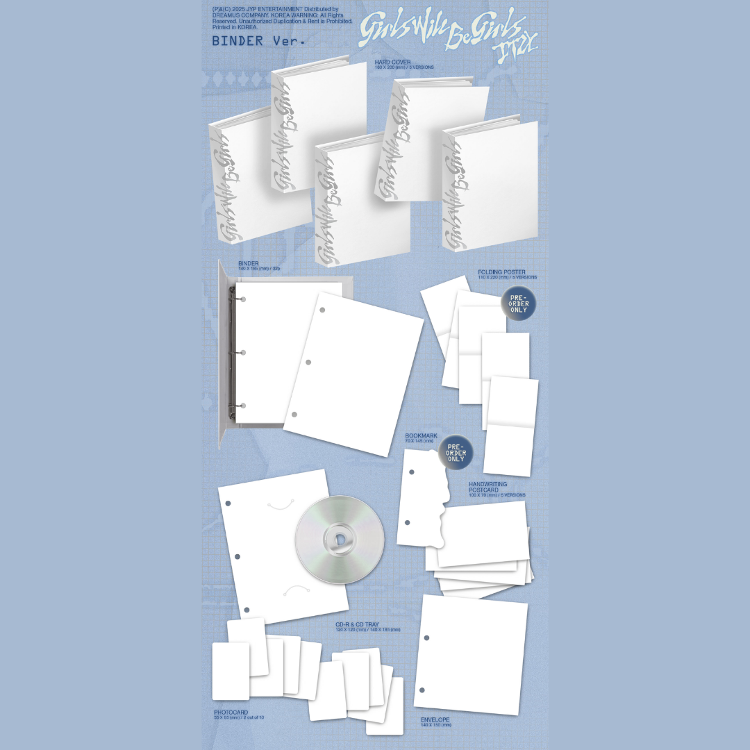 ITZY [Girls Will Be Girls] (Binder Ver.)