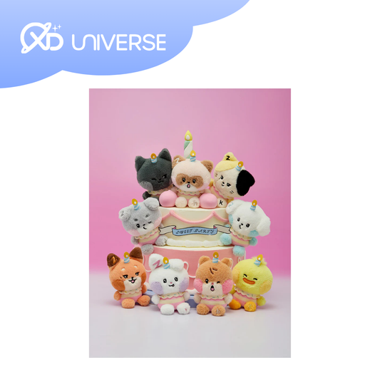 LINE FRIENDS ZERONI MINI PLUSH HOME PARTY