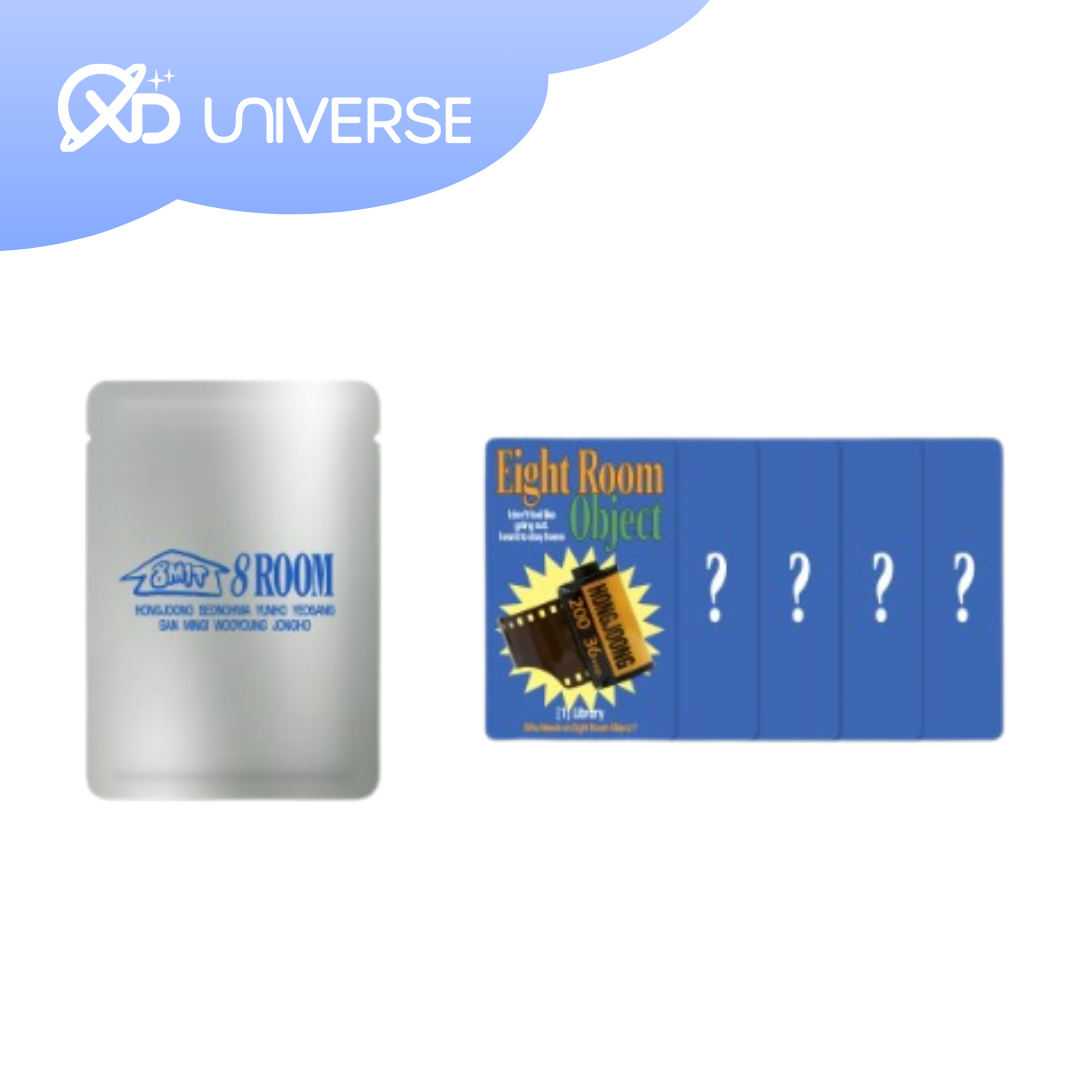 ATEEZ POP-UP '8ROOM' OFFICIAL MERCH - RANDOM PHOTOCARD PACK ver.B