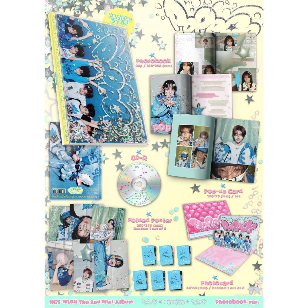 NCT WISH 2nd Mini Album [poppop] (Photobook Ver.)
