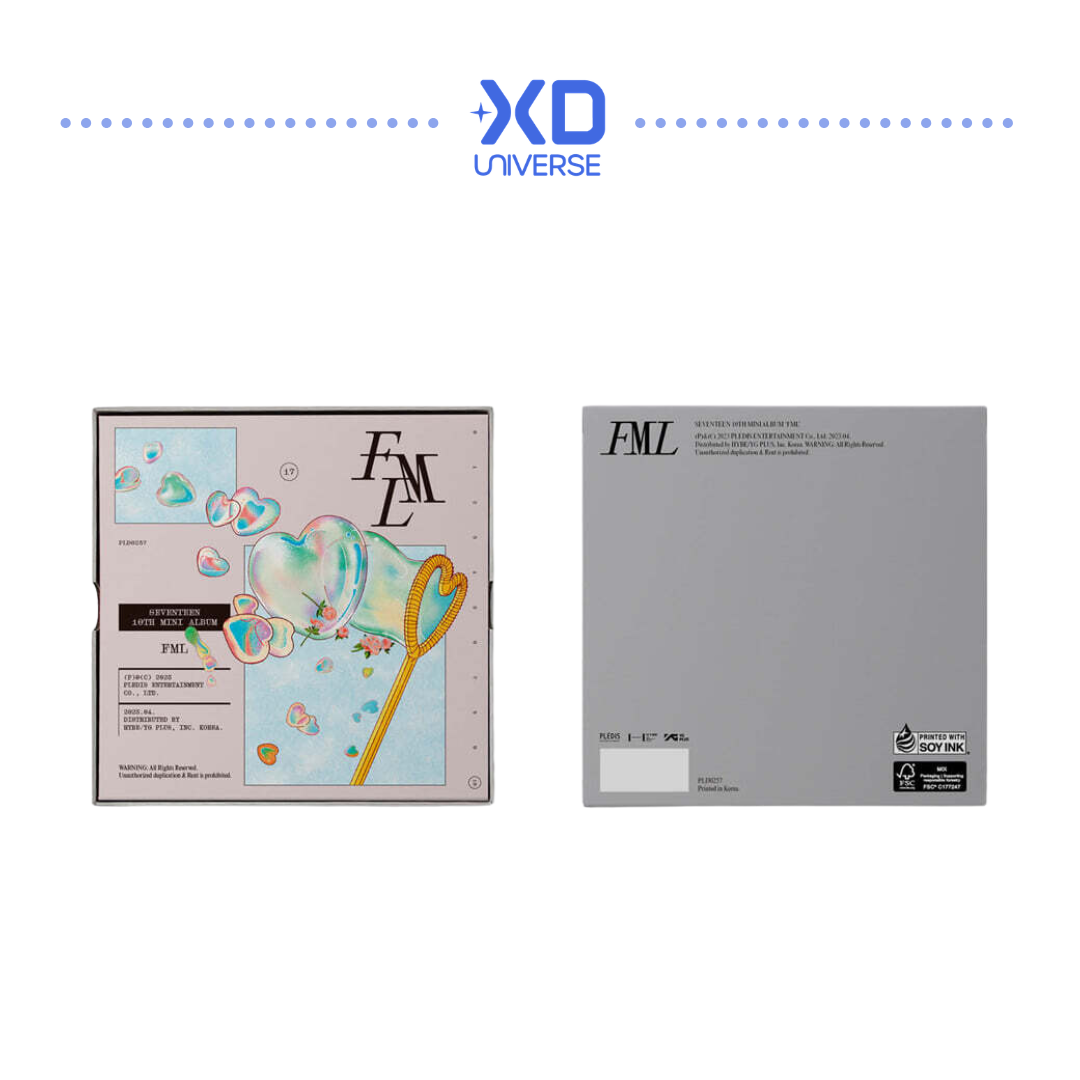SEVENTEEN - 10th Mini Album [FML] Carat version (Random ver.)