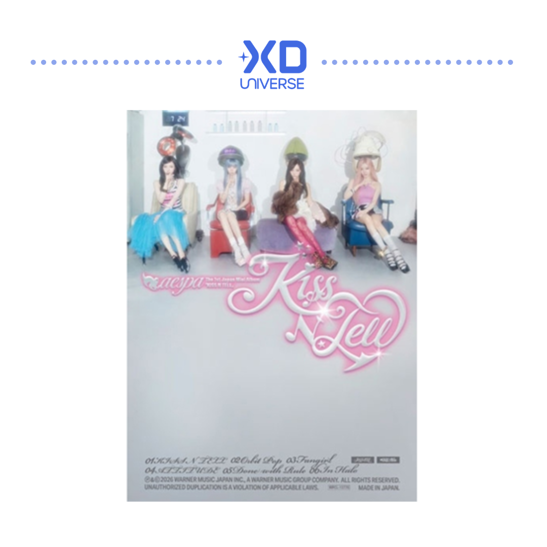 [PREORDER] aespa The 1st Japan Mini Album [KISS N TELL] - Limited Edition Ver.