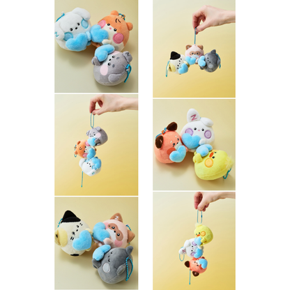 LINE FRIENDS ZEROBASEONE zeroni MAGNET PLUSH KEYRING WONDERLAND