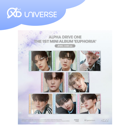 [POB] ALPHA DRIVE ONE THE 1ST MINI ALBUM [EUPHORIA] (JEWEL CASE ver.)