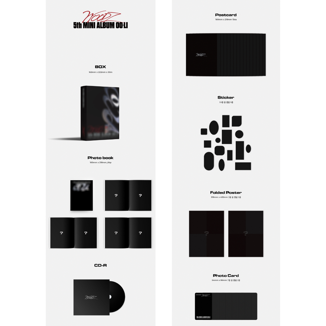 WOODZ - 5th Mini Album [OO-LI]