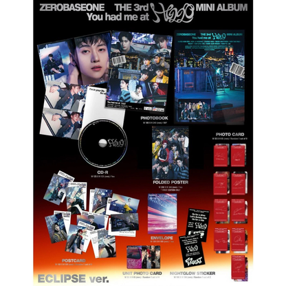 ZEROBASEONE ZB1 - 3rd Mini Album - [You had me at HELLO]