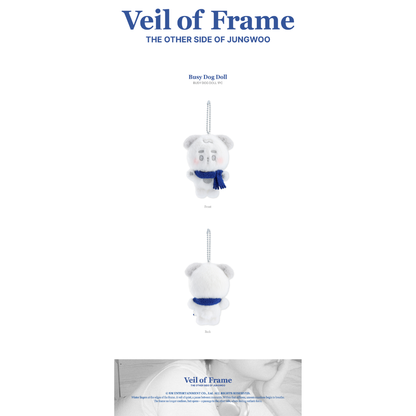 JUNGWOO PHOTOBOOK [Veil of Frame] OFFICIAL MD - BUSY DOG DOLL