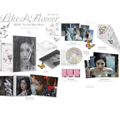 IRENE LIKE A FLOWER - PHOTOBOOK VER