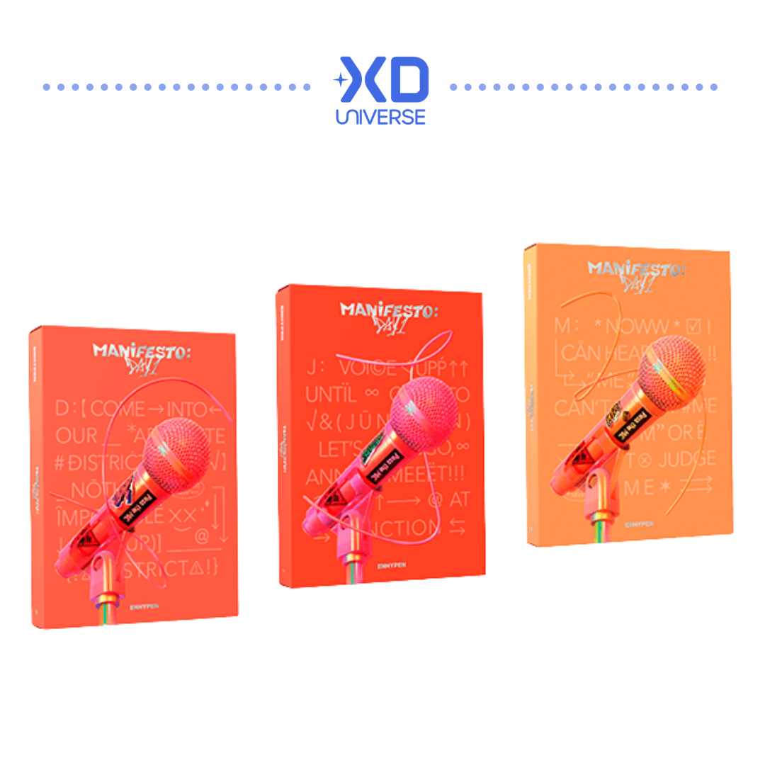 Enhypen 3rd Mini Album - MANIFESTO : DAY 1 - PB version