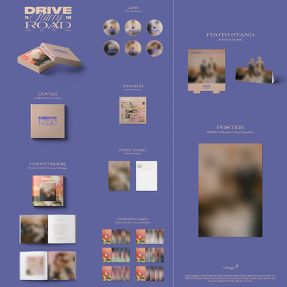 ASTRO 3RD FULL ALBUM - DRIVE TO THE STARRY LOAD
