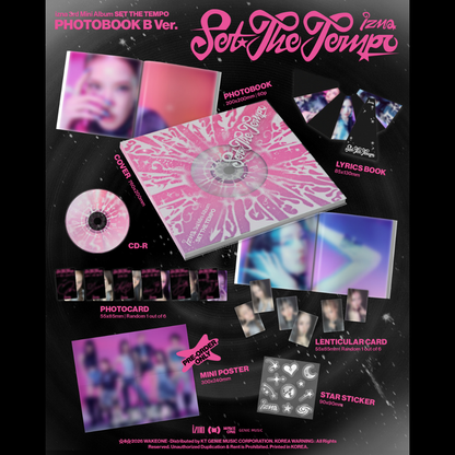 izna 3rd Mini Album 'SET THE TEMPO' - PHOTOBOOK VER.
