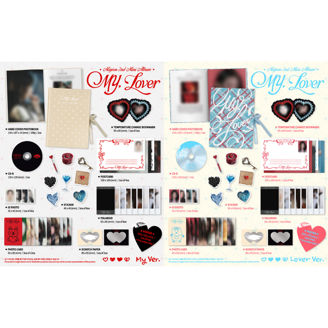 [PREORDER] I-DLE MIYEON [2nd Mini Album MY, Lover] - PHOTOBOOK VER