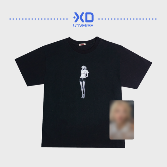 [PREORDER] ROSÉ ‘rosie’ OFFICIAL MERCH - ROSIE BLACK T-SHIRT
