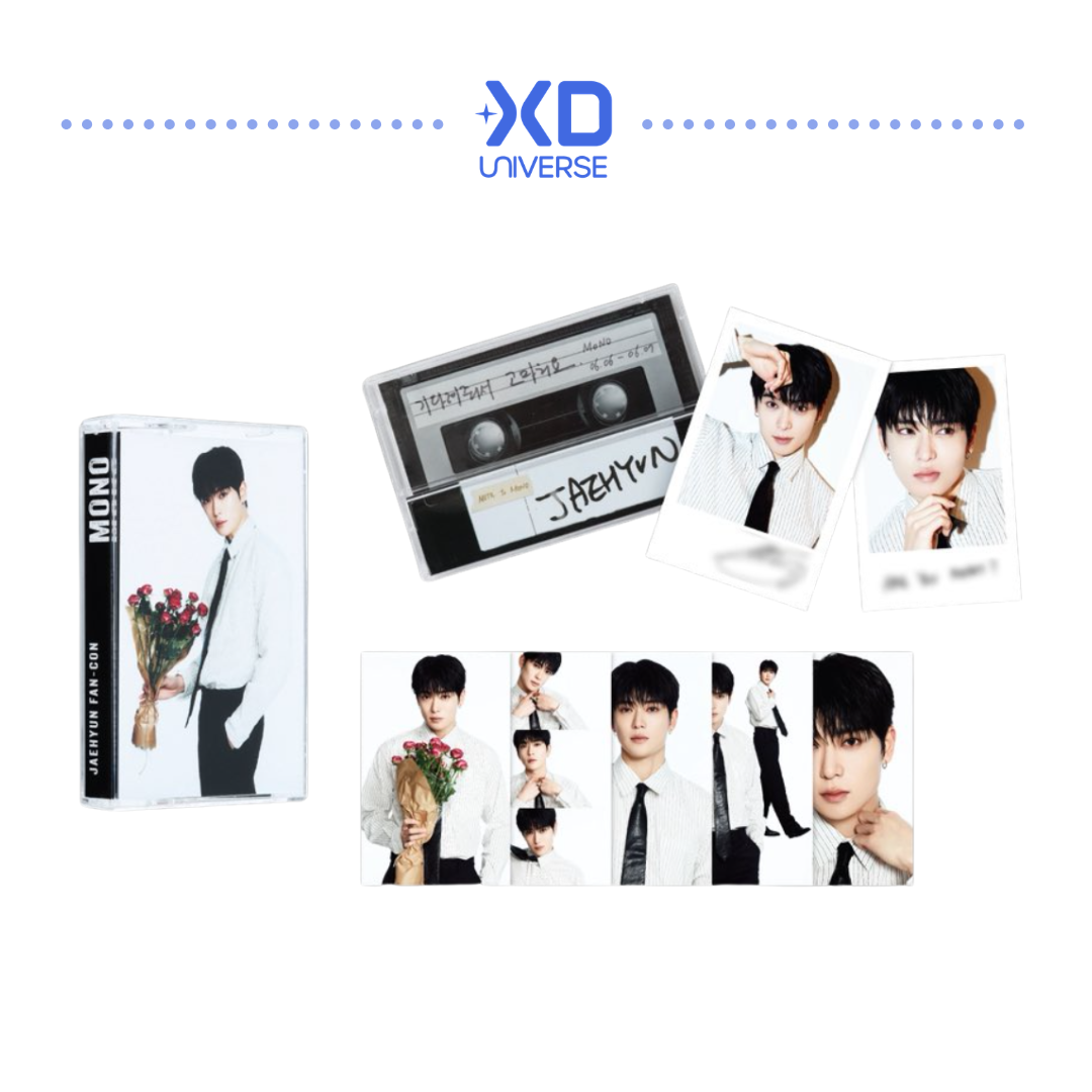 [PREORDER DEADLINE 9/6] JAEHYUN FAN-CON TOUR < Mono > OFFICIAL MERCHANDISE - CASSETTE TAPE PHOTO SET