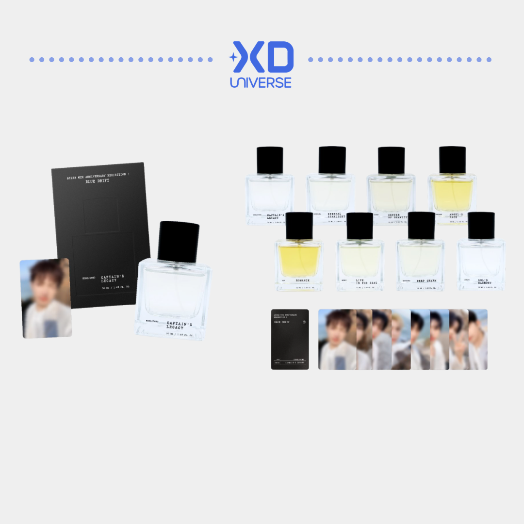 [PREORDER DEADLINE 9/10] ATEEZ 8th Anniversary Exhibition : BLUE DRIFT OFFICIAL MD - LIMITED PERFUME