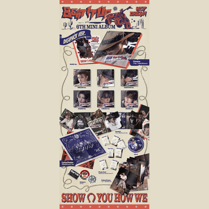 [PREORDER] NCT DREAM - 6th Mini Album [Beat It Up] - DIGIPACK VER