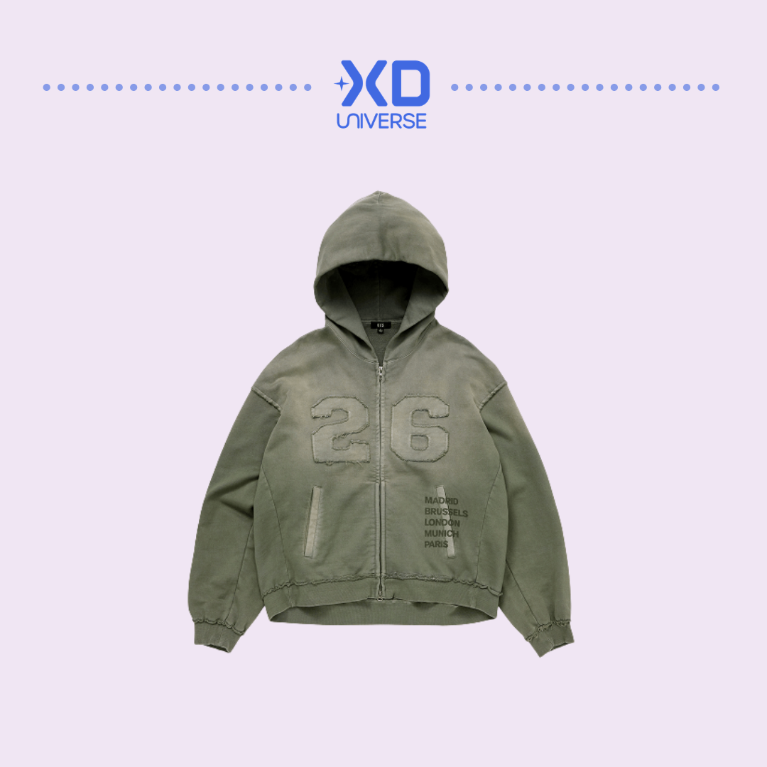 [PREORDER DEADLINE 24/6] BTS WORLD TOUR ‘ARIRANG’ Official Merch - Zip-up Hoodie (Europe)