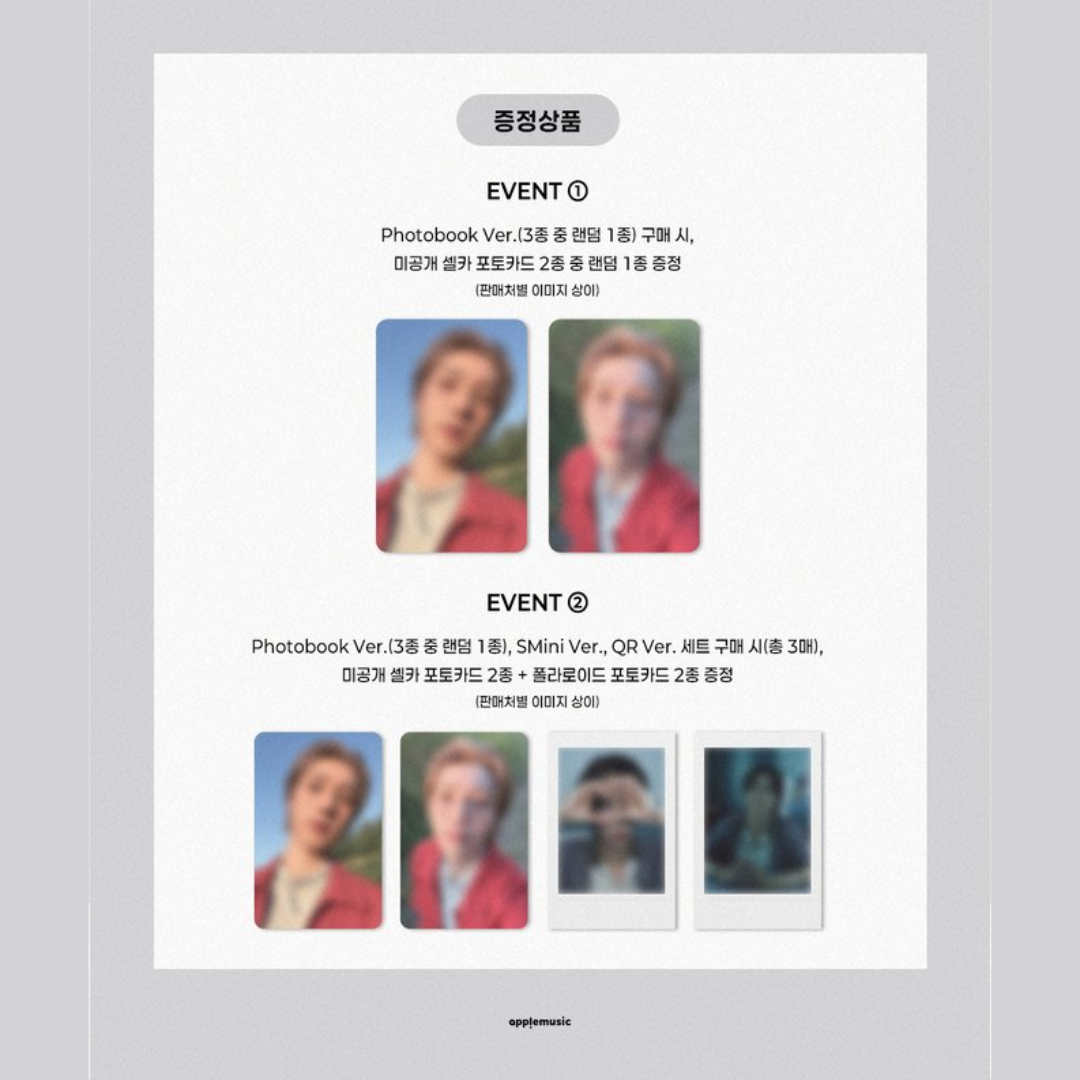 [PREORDER DEADLINE 3/10] SUPER JUNIOR Yesung 2nd Full Album 'Where We Are' - Photobook Ver.