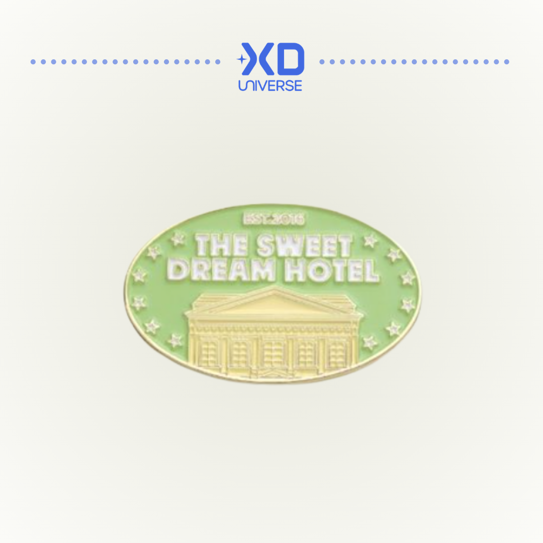 [PREORDER DEADLINE 25/8] NCT DREAM 10TH ANNIVERSARY PARTY <THE SWEET DREAM HOTEL> OFFICIAL MERCHANDISE - LOGO BADGE