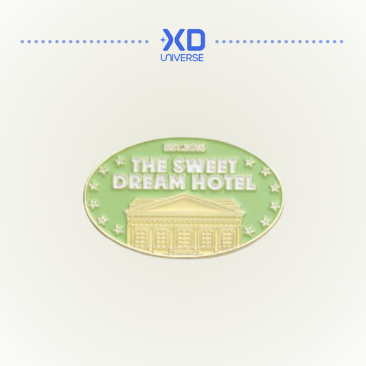 [PREORDER DEADLINE 25/8] NCT DREAM 10TH ANNIVERSARY PARTY <THE SWEET DREAM HOTEL> OFFICIAL MERCHANDISE - LOGO BADGE