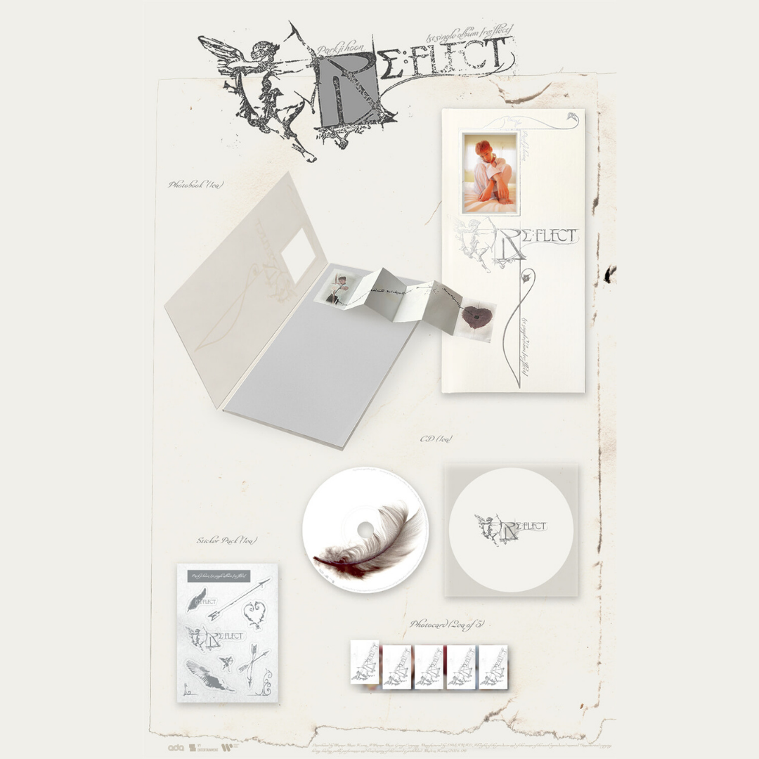 PARK JI HOON 1st Single Album RE:FLECT Standard Ver. Random Ver.
